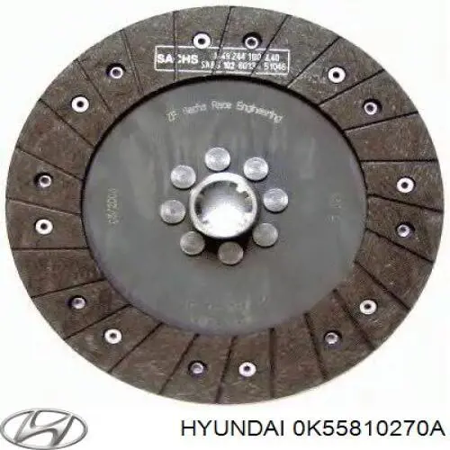 Комплект прокладок двигателя Hyundai/Kia 0K55810270A