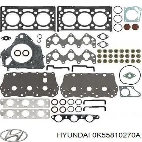 0K55810270A Hyundai/Kia Комплект прокладок на двигатель