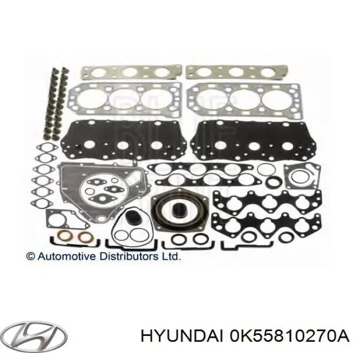 Комплект прокладок двигателя 0K55810270A Hyundai/Kia