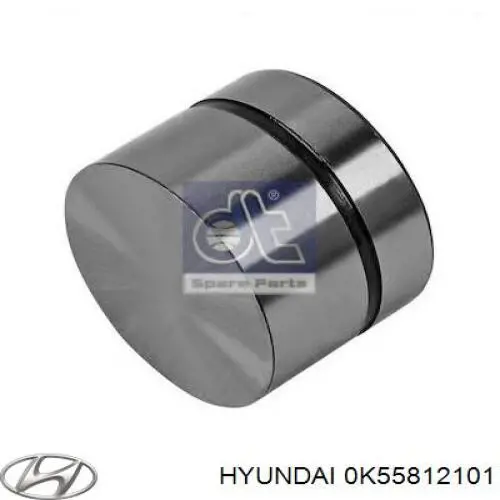 Толкатель клапана гидравлический Hyundai/Kia 0K55812101 цена, от 7.62 USD