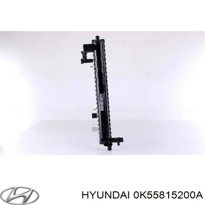 Радиатор охлаждения двигателя Hyundai/Kia 0K55815200A цена, от 75.25 USD
