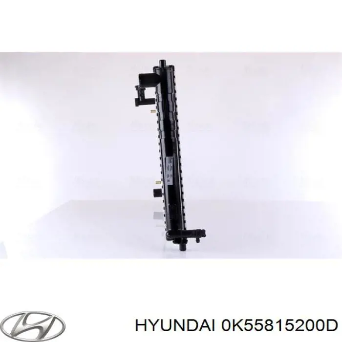 Радиатор 0K55815200D Hyundai/Kia