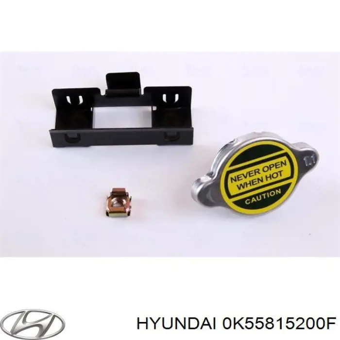 Радиатор 0K55815200F Hyundai/Kia