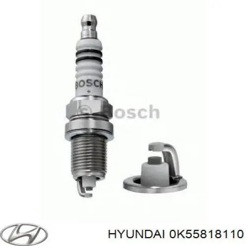 Свечи зажигания 0K55818110 Hyundai/Kia