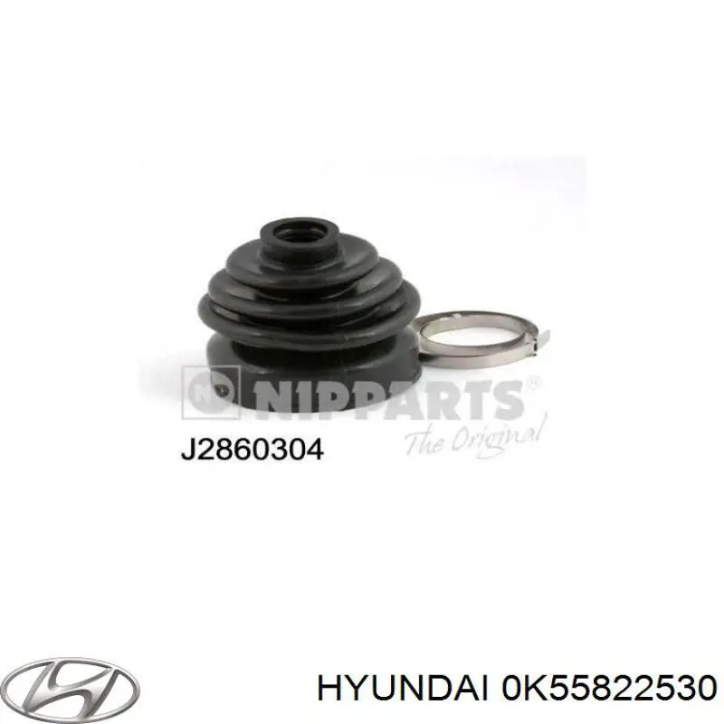 Пыльник ШРУСа наружный 0K55822530 Hyundai/Kia