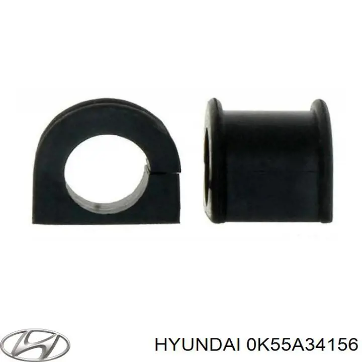 Втулка стабілізатора переднього 0K55A34156 Hyundai/Kia