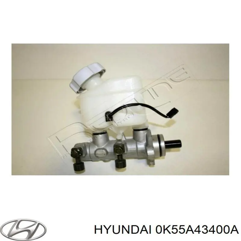 0K55A43400A Hyundai/Kia Цилиндр тормозной, главный