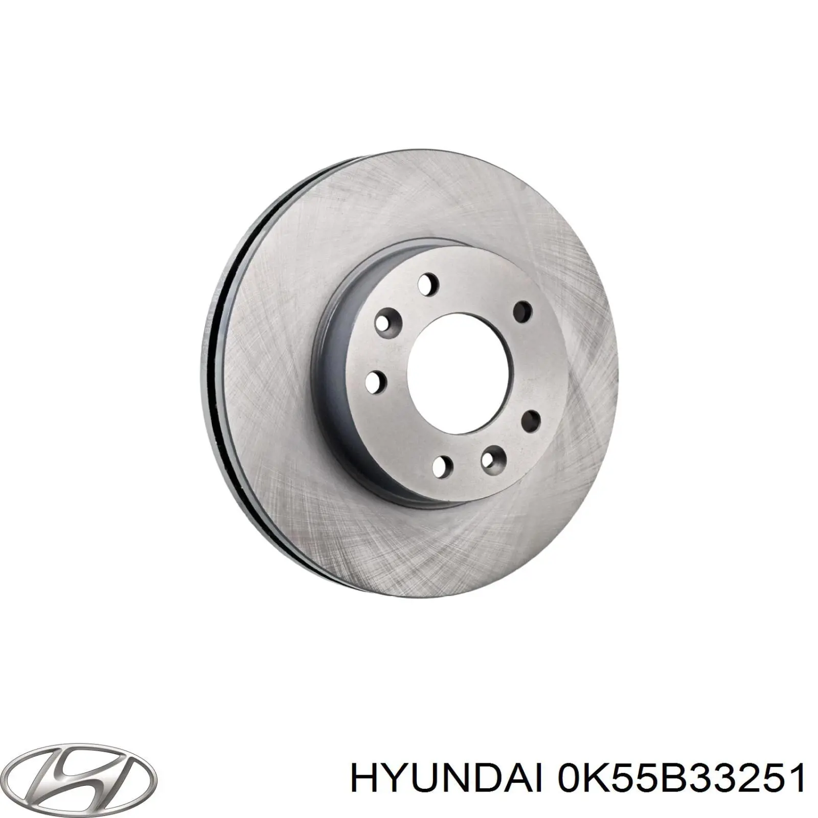 Передний тормозной диск Hyundai/Kia 0K55B33251