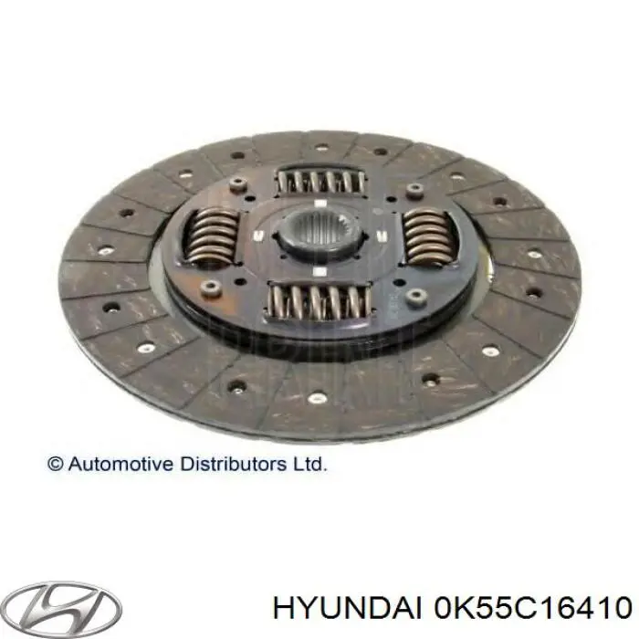 Корзина сцепления 0K55C16410 Hyundai/Kia