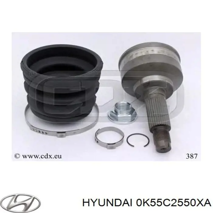  0K55C2550X Hyundai/Kia