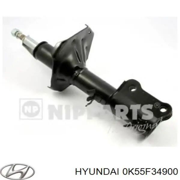 0K55F34900 Hyundai/Kia амортизатор передний левый