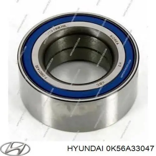 Подшипник ступицы 0K56A33047 Hyundai/Kia