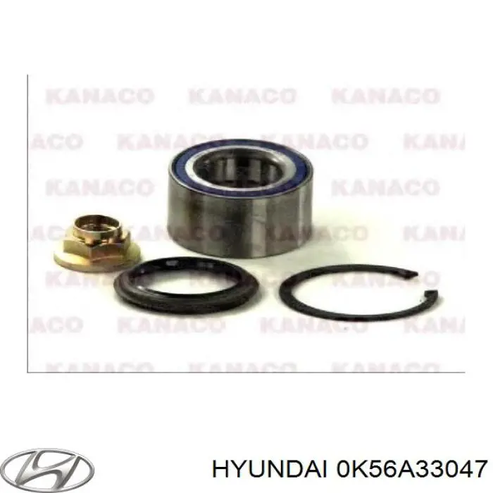 Купить 0K56A33047 Hyundai/Kia Подшипник передней ступицы