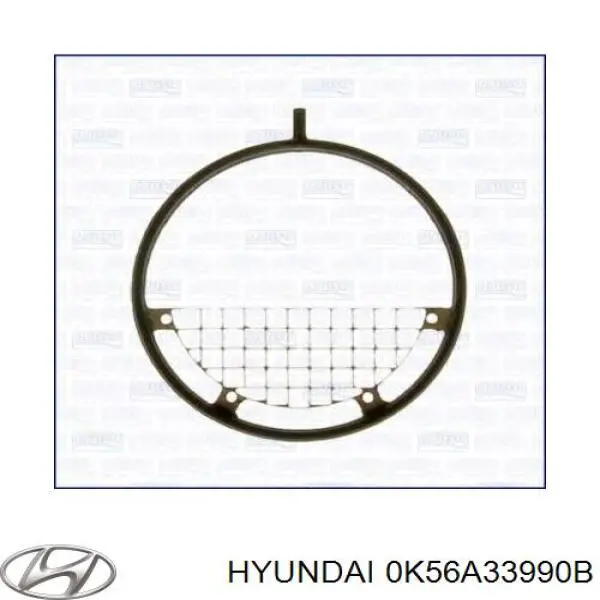 Купить 0K56A33990B Hyundai/Kia Суппорт тормозной передний левый