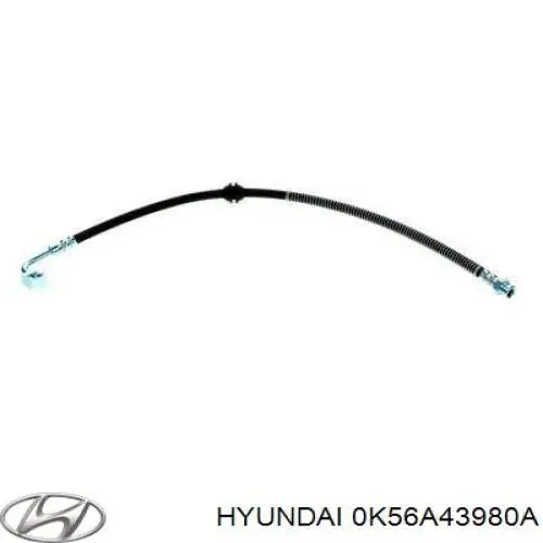 SL5854 ABS Шланг тормозной передний правый