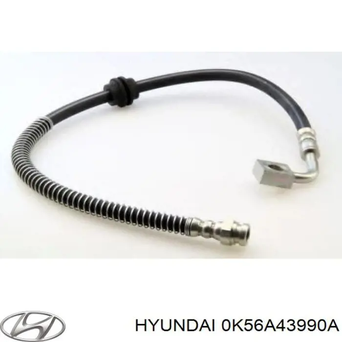 Шланг тормозной передний левый 0K56A43990A Hyundai/Kia