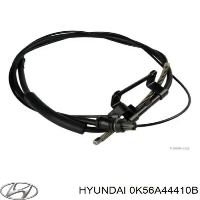 0K56A44410B Hyundai/Kia трос ручного тормоза задний правый