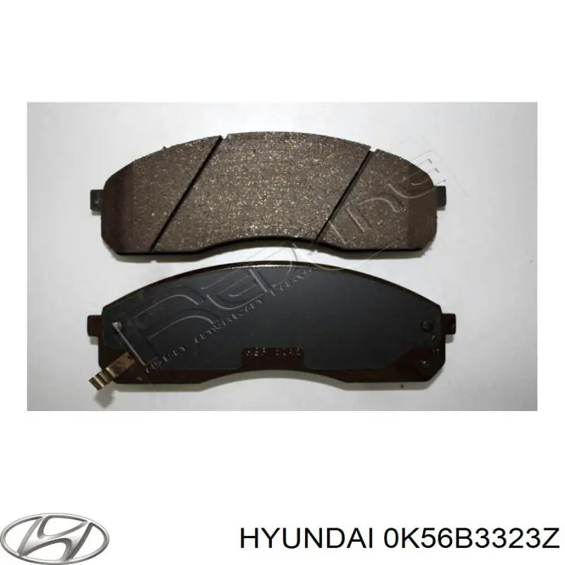 Купить 0K56B3323Z Hyundai/Kia Колодки тормозные