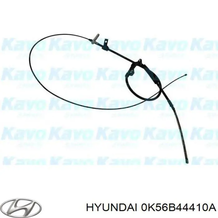 Купить 0K56B44410A Hyundai/Kia Задний правый трос ручника