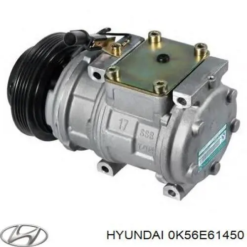 0K56E61450 Hyundai/Kia compressor de aparelho de ar condicionado