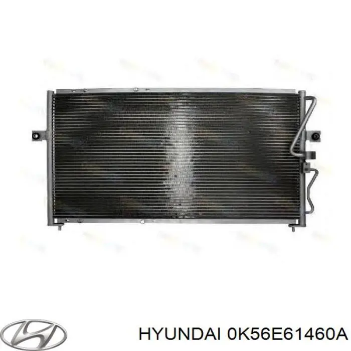 Радиатор кондиционера 0K56E61460A Hyundai/Kia