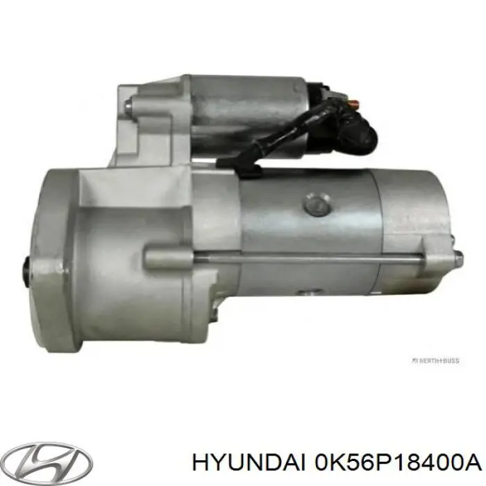 Стартер двигателя Hyundai/Kia 0K56P18400