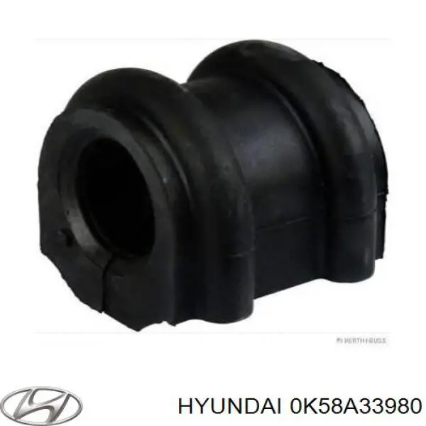 0K58A33980 Hyundai/Kia Суппорт тормозной, передний, правый