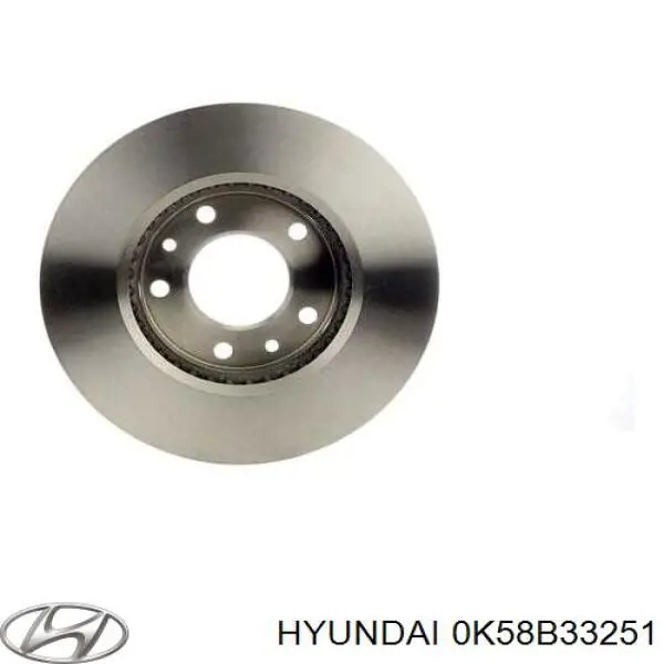 Тормоз дисковый передний Hyundai/Kia 0K58B33251 цена, от 49.64 USD