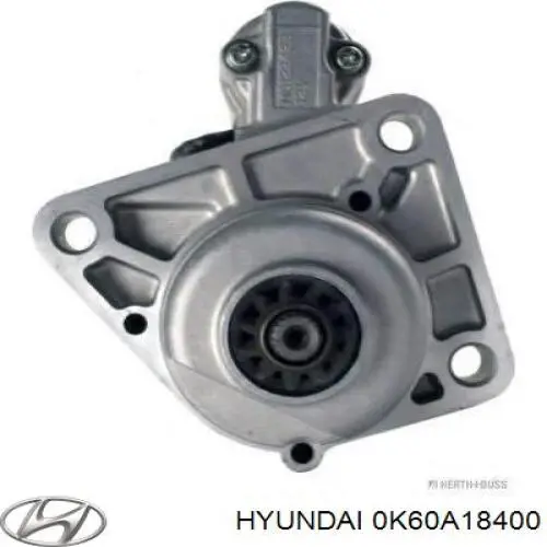 0K60A18400 Hyundai/Kia Стартер автомобиля