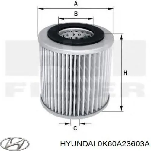 Купить 0K60A23603A Hyundai/Kia Автомобильный фильтр воздуха