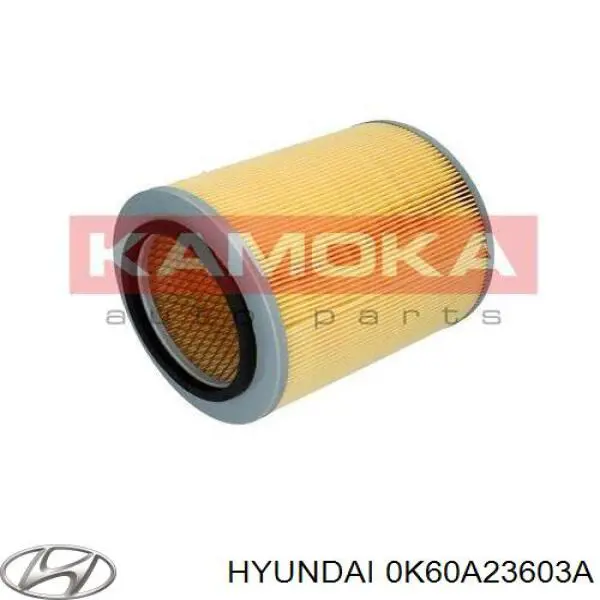 0K60A23603A Hyundai/Kia filtro de ar