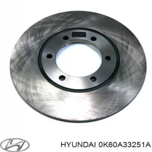 Тормоз дисковый передний Hyundai/Kia 0K60A33251A цена, от 35.32 USD