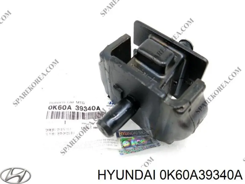 0K60A39340A Hyundai/Kia задняя опора двигателя