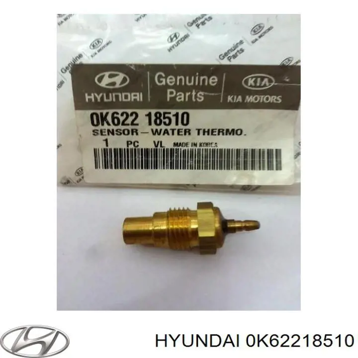 Датчик указателя температуры охлаждающей жидкости Hyundai/Kia 0K62218510 цена, от 4.80 USD