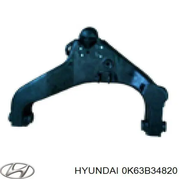 Сайлентблок переднего рычага 0K63B34820 Hyundai/Kia