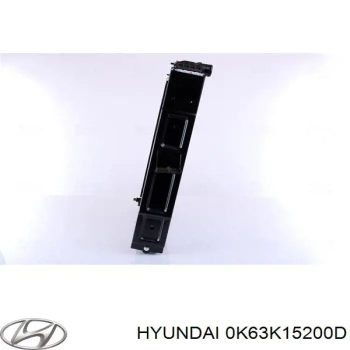 0K63K15200D Hyundai/Kia Радиатор основной