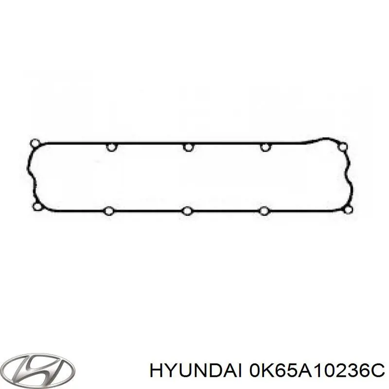 Прокладка клапанной крышки 0K65A10236C Hyundai/Kia