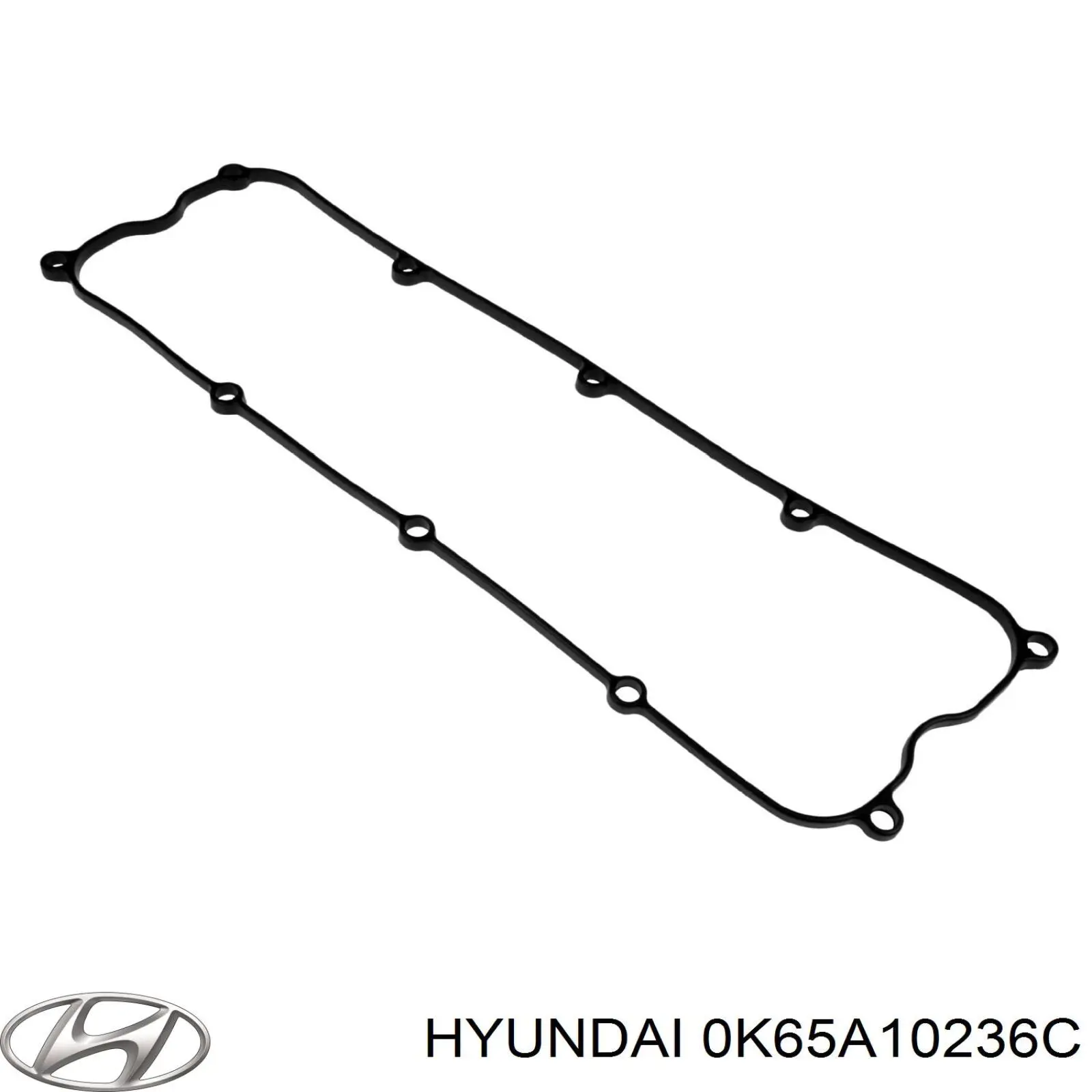 Купить 0K65A10236C Hyundai/Kia Прокладка клапанной крышки двигателя