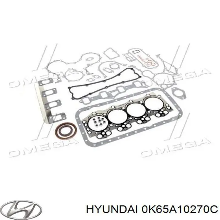 0K65A10270C Hyundai/Kia Комплект прокладок на двигатель
