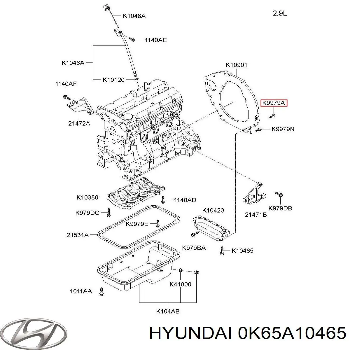 0VN0110465 Hyundai/Kia 