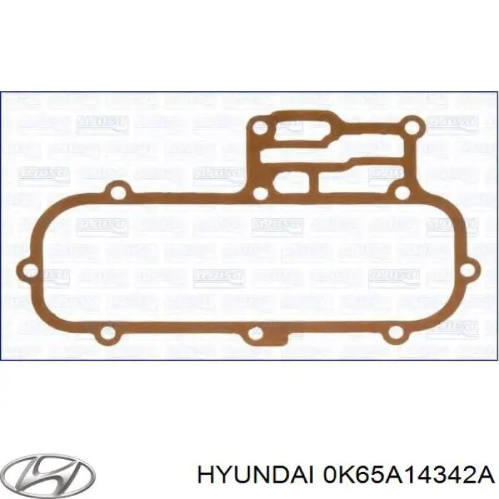 Vedante de adaptador do filtro de óleo para Hyundai Terracan (HP)