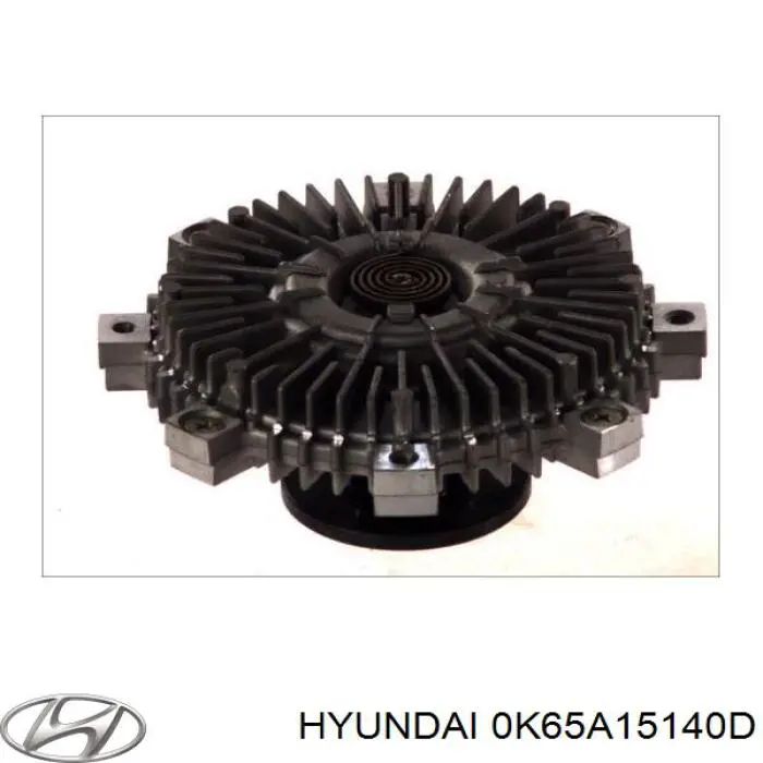 0K65A15140D Hyundai/Kia acoplamento viscoso de ventilador de esfriamento