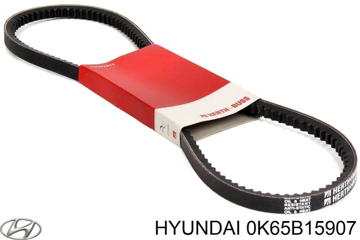 0K65B15907 Hyundai/Kia ремень генератора