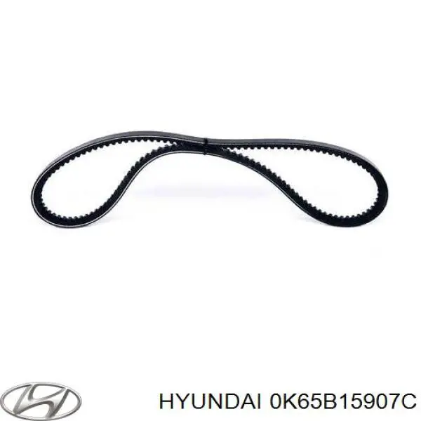 Купить 0K65B15907C Hyundai/Kia Ремень генератора