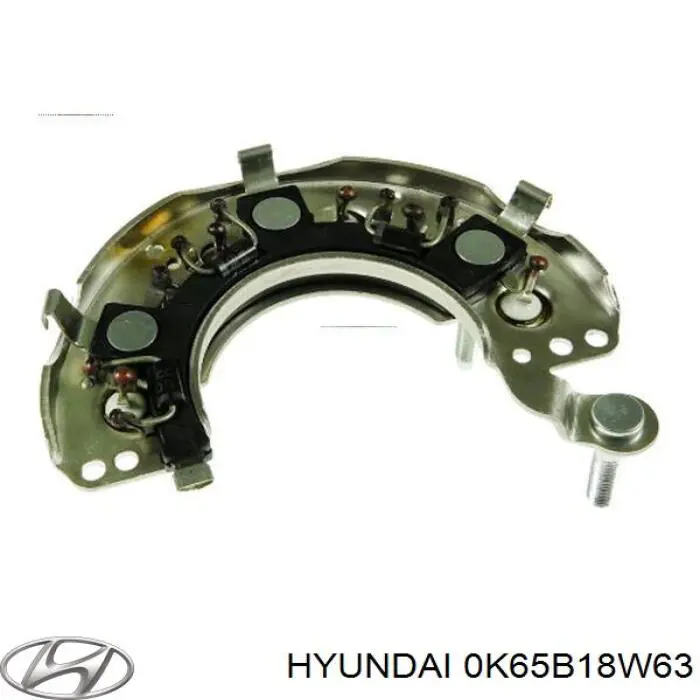 0K65B18W63 Hyundai/Kia eixo de diodos do gerador