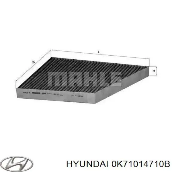 Фильтр очистки масла центробежный Hyundai/Kia 0K71014710B цена, от 5.48 USD