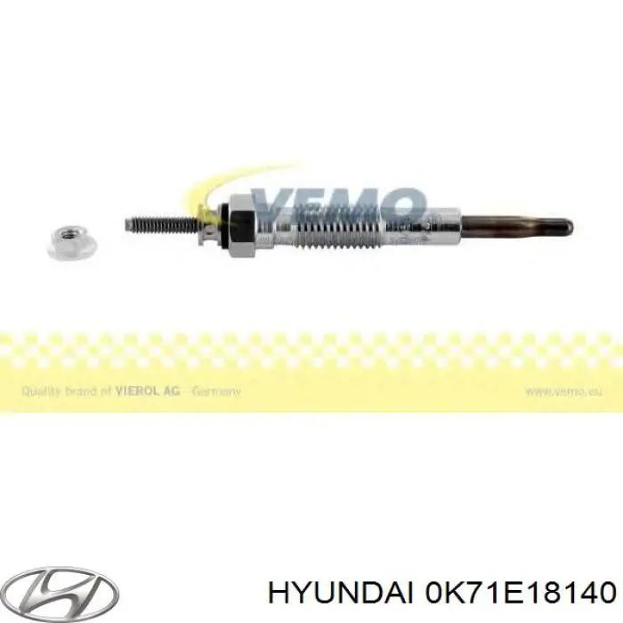 Свечи накала Hyundai/Kia 0K71E18140 цена, от 6.23 USD