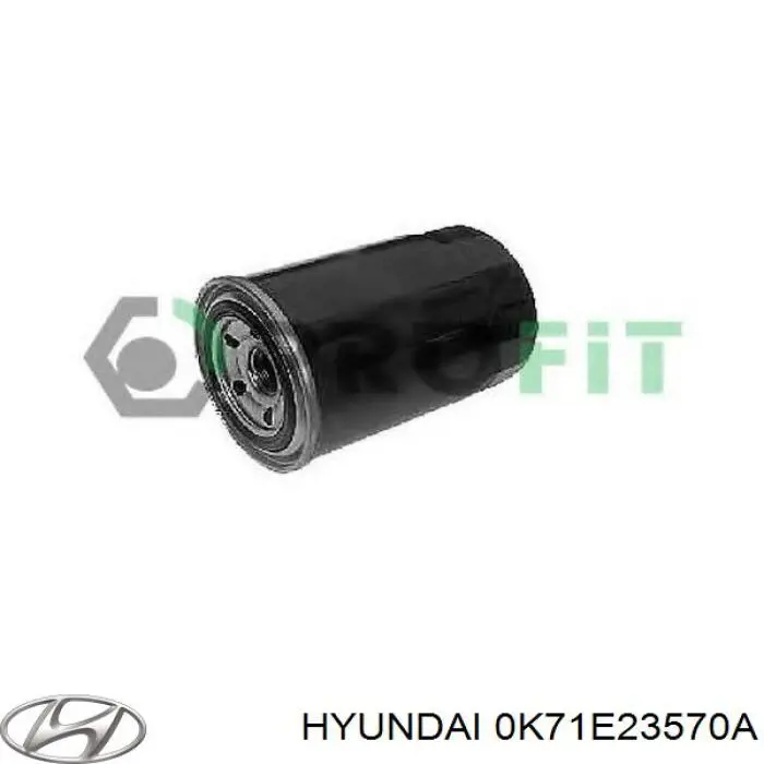 Фильтр тонкой очистки топлива Hyundai/Kia 0K71E23570A цена, от 3.11 USD