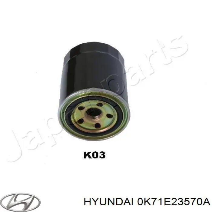 Купить 0K71E23570A Hyundai/Kia Фильтр-отстойник топлива грубой очистки
