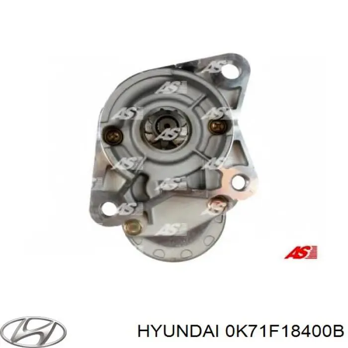 Стартер 0K71F18400B Hyundai/Kia